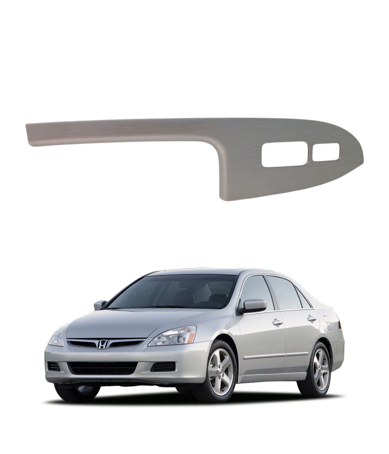 Moldura Comando Vidro Diant Direito Honda Accord 2004 E5852