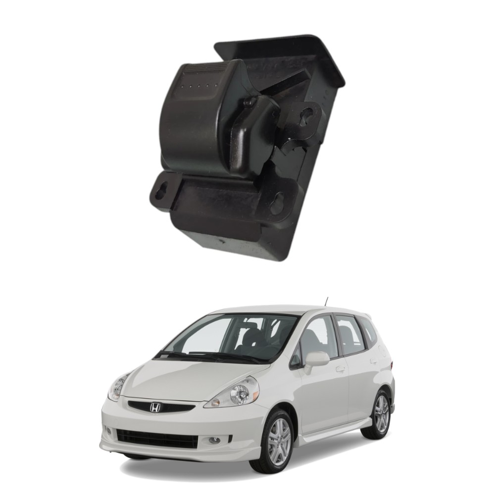 Botao comando vidro eletrico traseirohonda fit 2004 2008