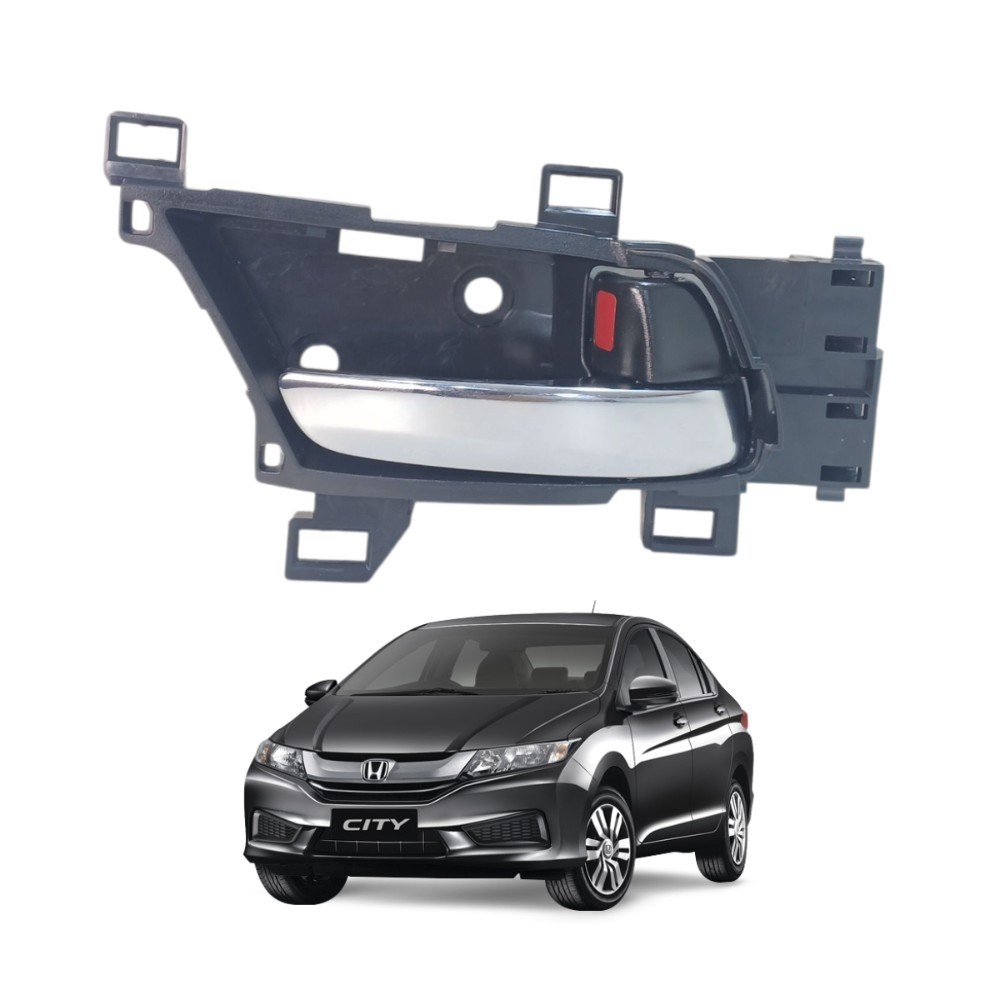 Maçaneta interna direita cromada honda city 2015 2021