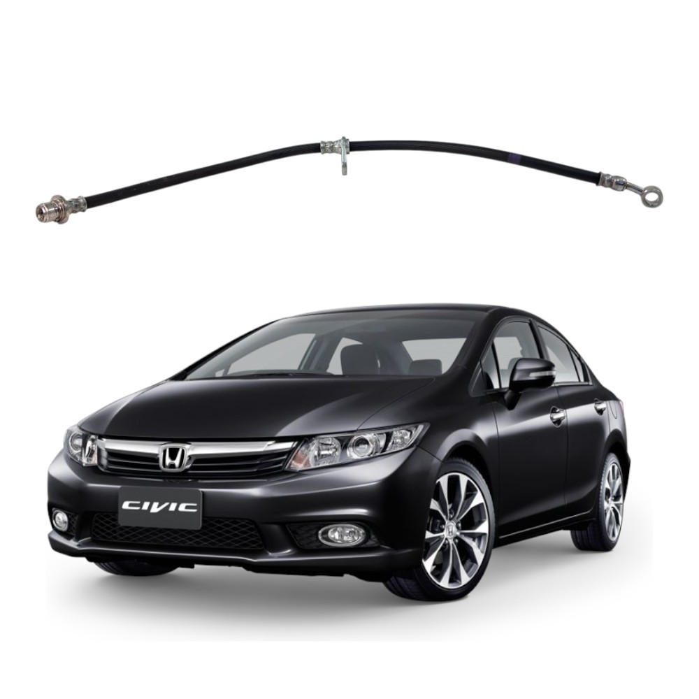 Flexível Freio dianteiro esquerdo honda civic 2012 2016