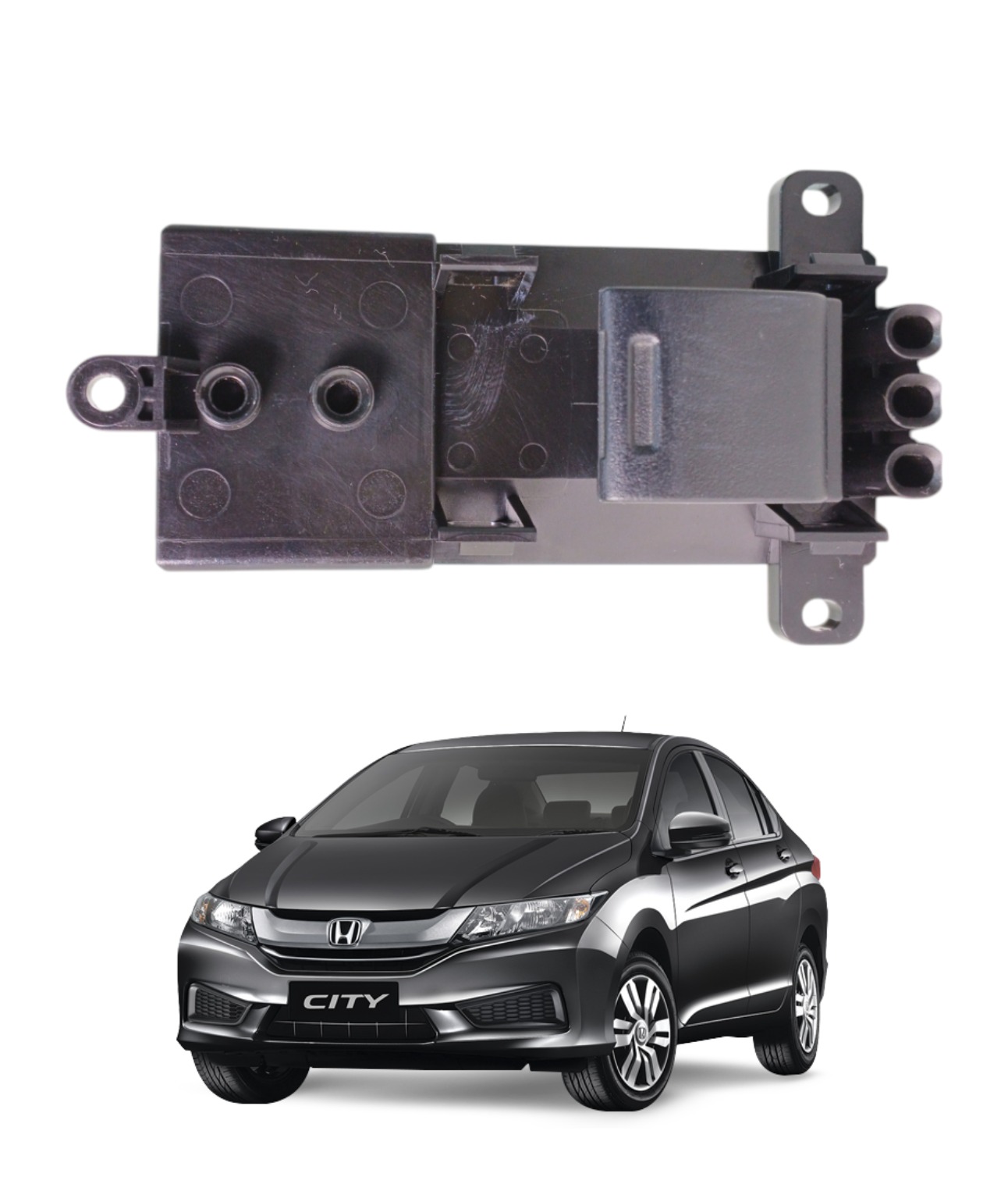 Comando Vidro Traseiro Esquerdo Honda City 2015 2016 E5990