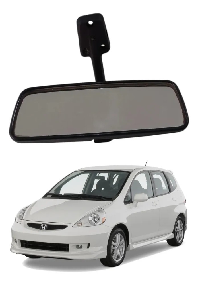 Retrovisor interno honda fit 2004 2008 34070