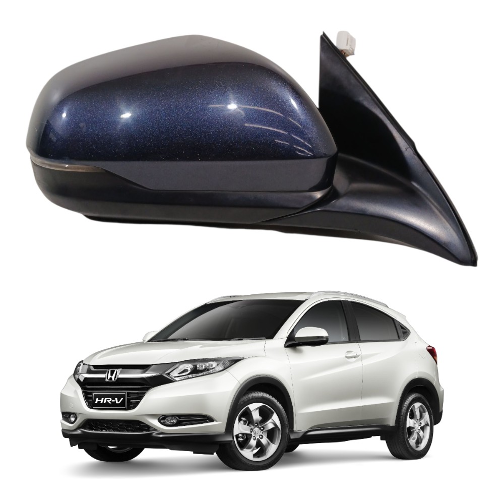 Retrovisor direto com seta honda hrv 2016 2021