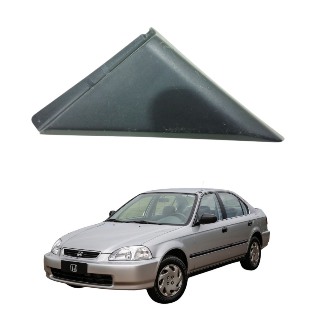 Moldura interna retrovisor esquerdo honda civic 1996 2000
