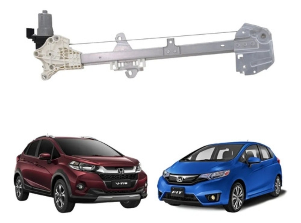 Maquina vidro traseira direita honda fit 2015 2021