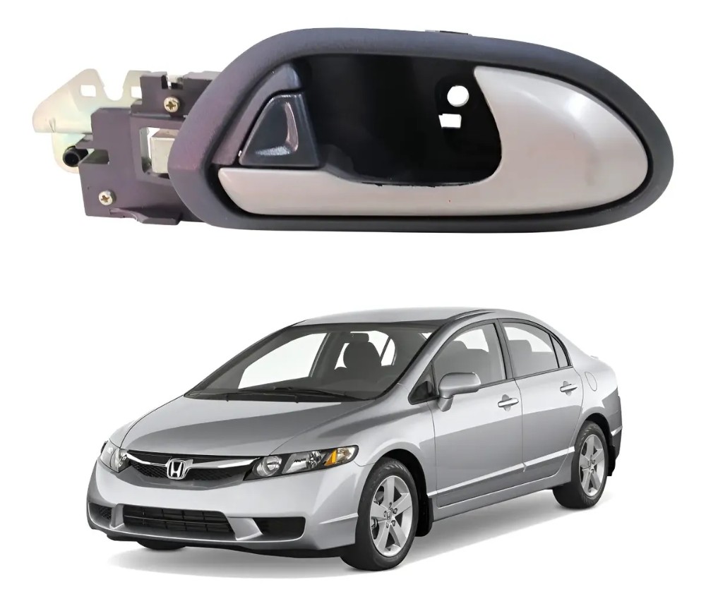 Macaneta interna traseira direita honda civic 2007 47174