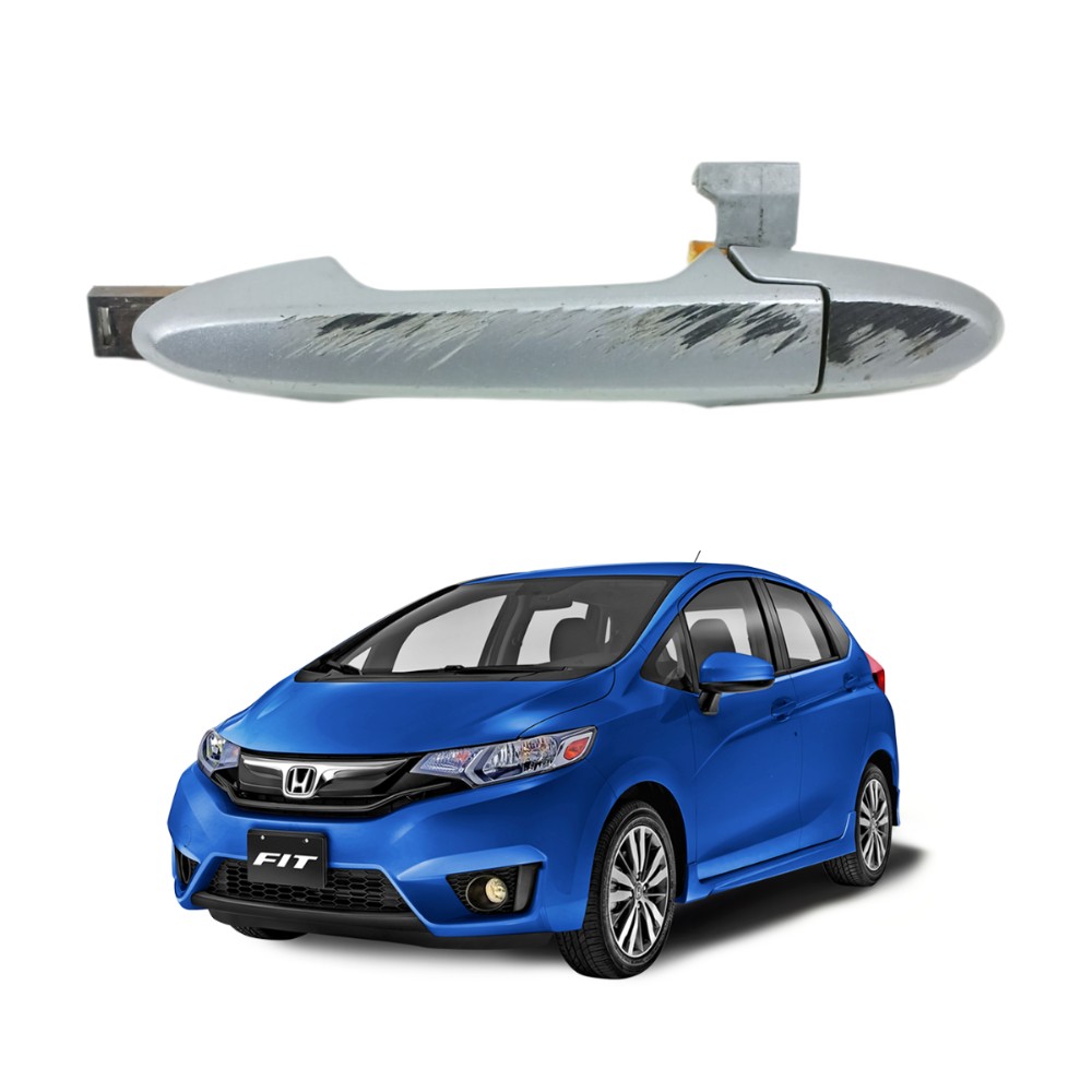 Maçaneta externa traseira esquerda honda fit 2015 2021