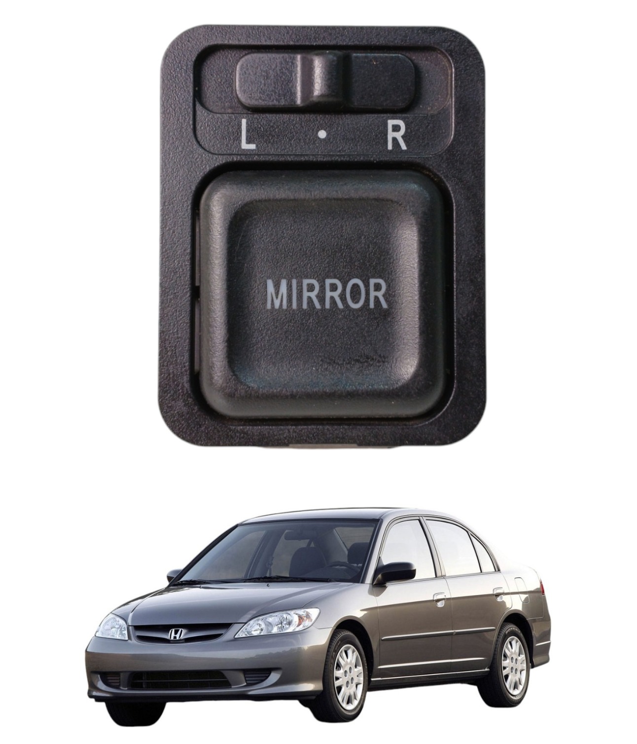 Botão Comando Retrovisor Honda Civic 2001 2002 2003 E5303
