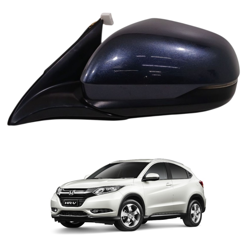 Retrovisor esquerdo com seta retrátil honda hrv 2016 2021