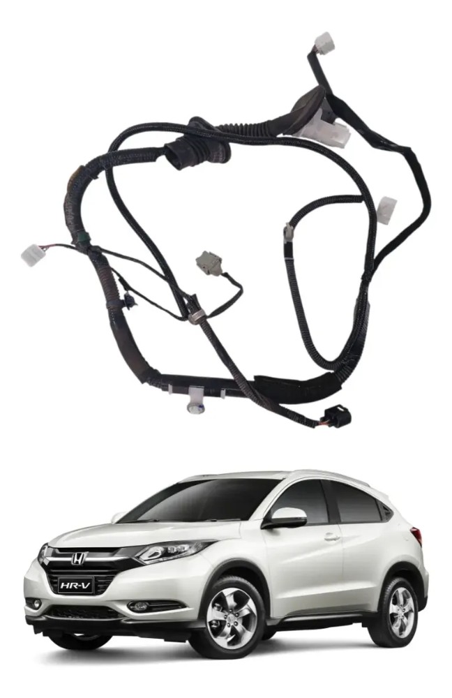 Chicote porta dianteira esquerda honda hrv 2016 2021 45152