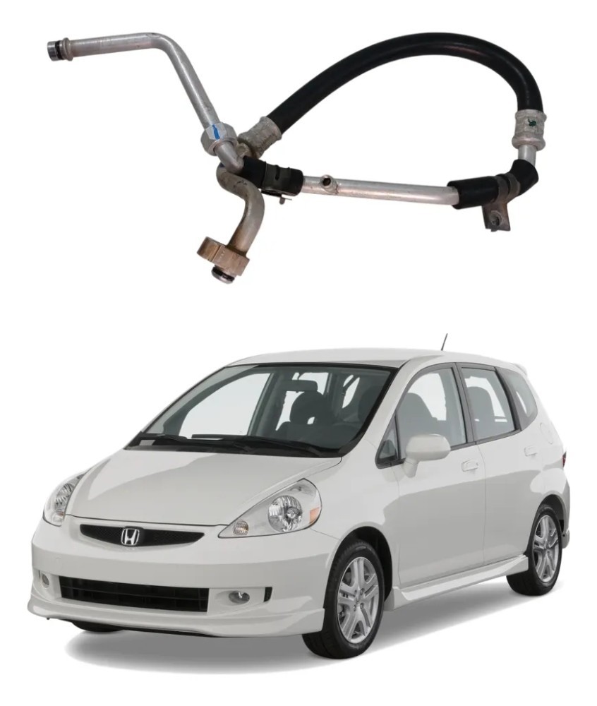Mangueira ar condicionado honda fit 2004 2008
