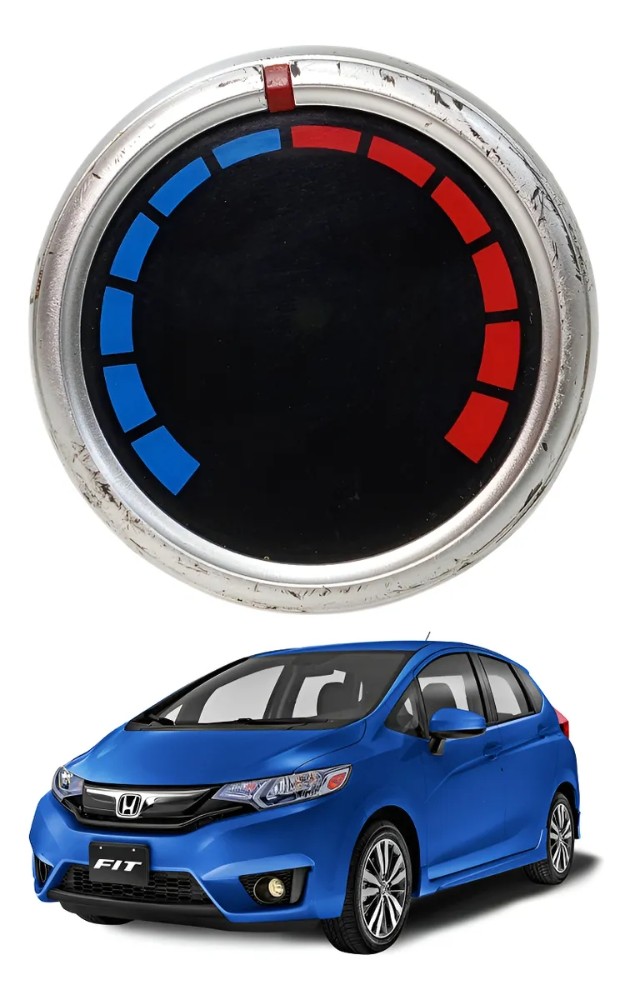 Botão Controle Temperatura Ar Honda Fit 2015 a 2021