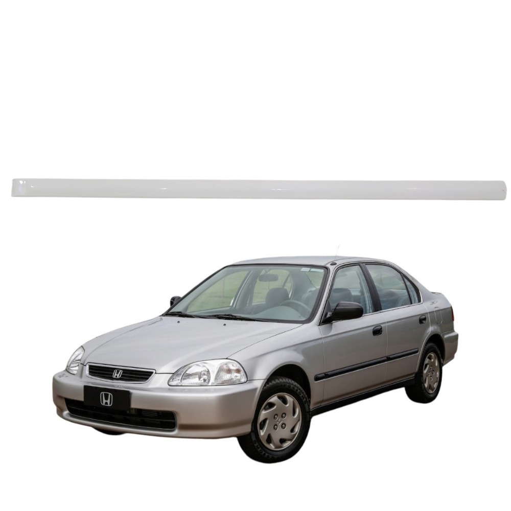 Friso porta dianteira esquerda honda civic 1996 2000