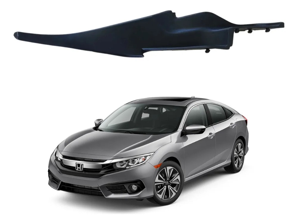 Acabamento esquerdp churrasqueira honda civic 2017 39960
