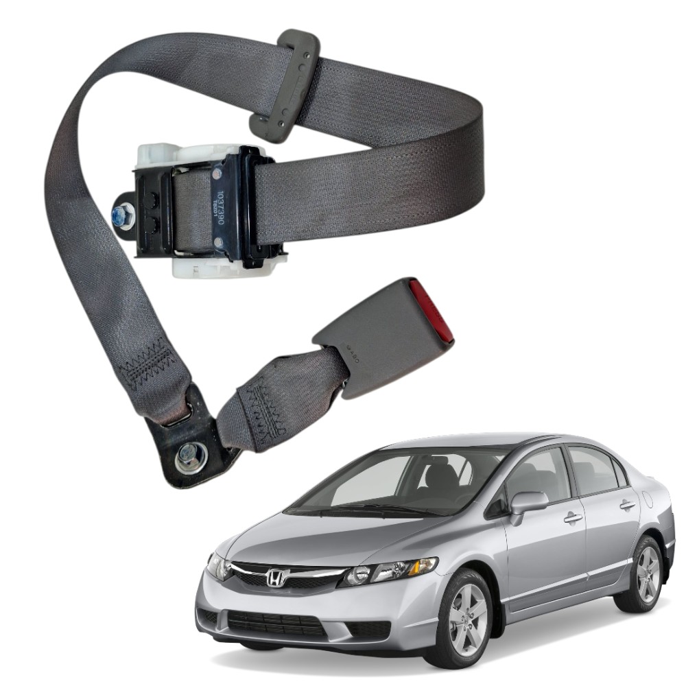Cinto segurança traseiro esquerdo Honda civic 2007 2011