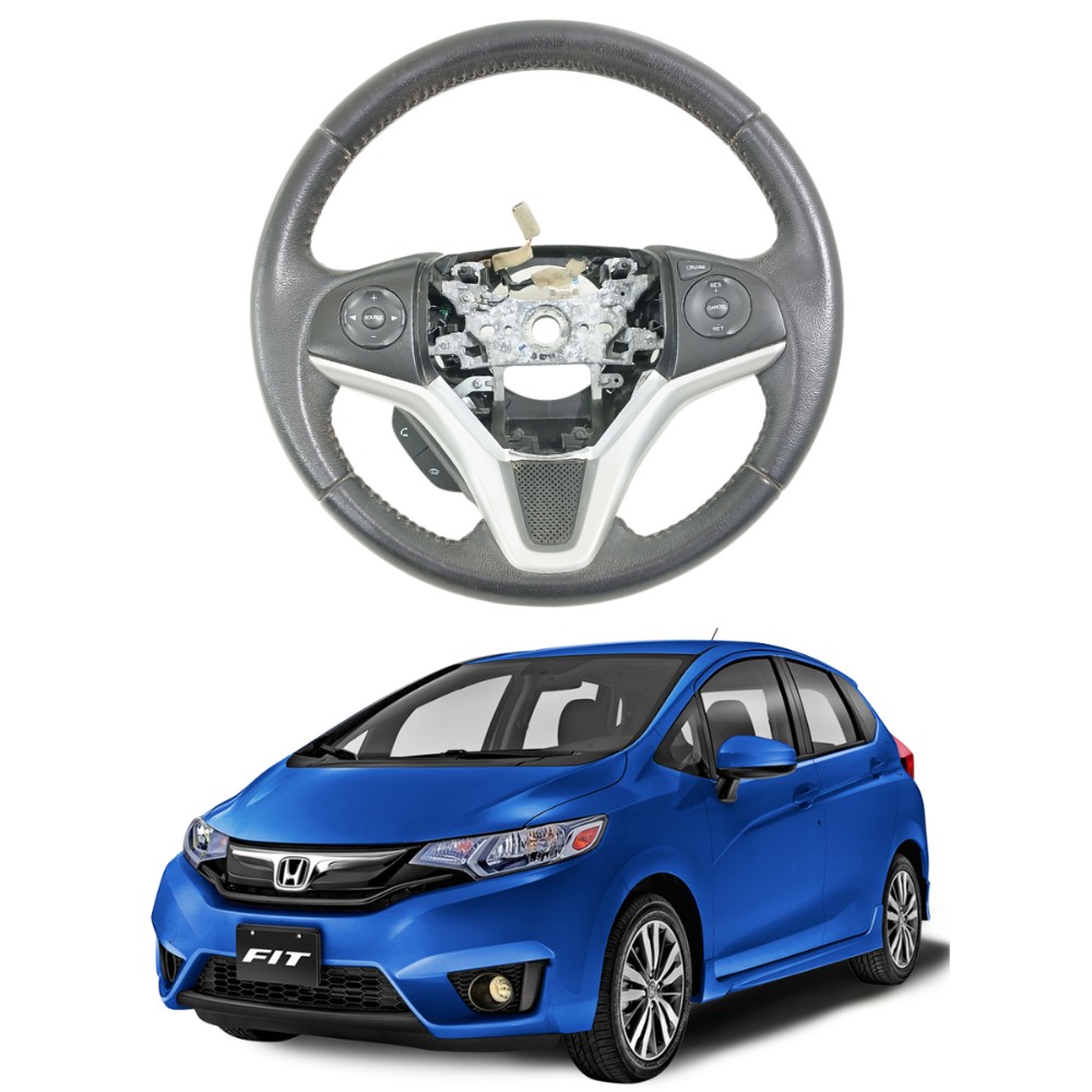 Volante com controle honda fit 2015 2021