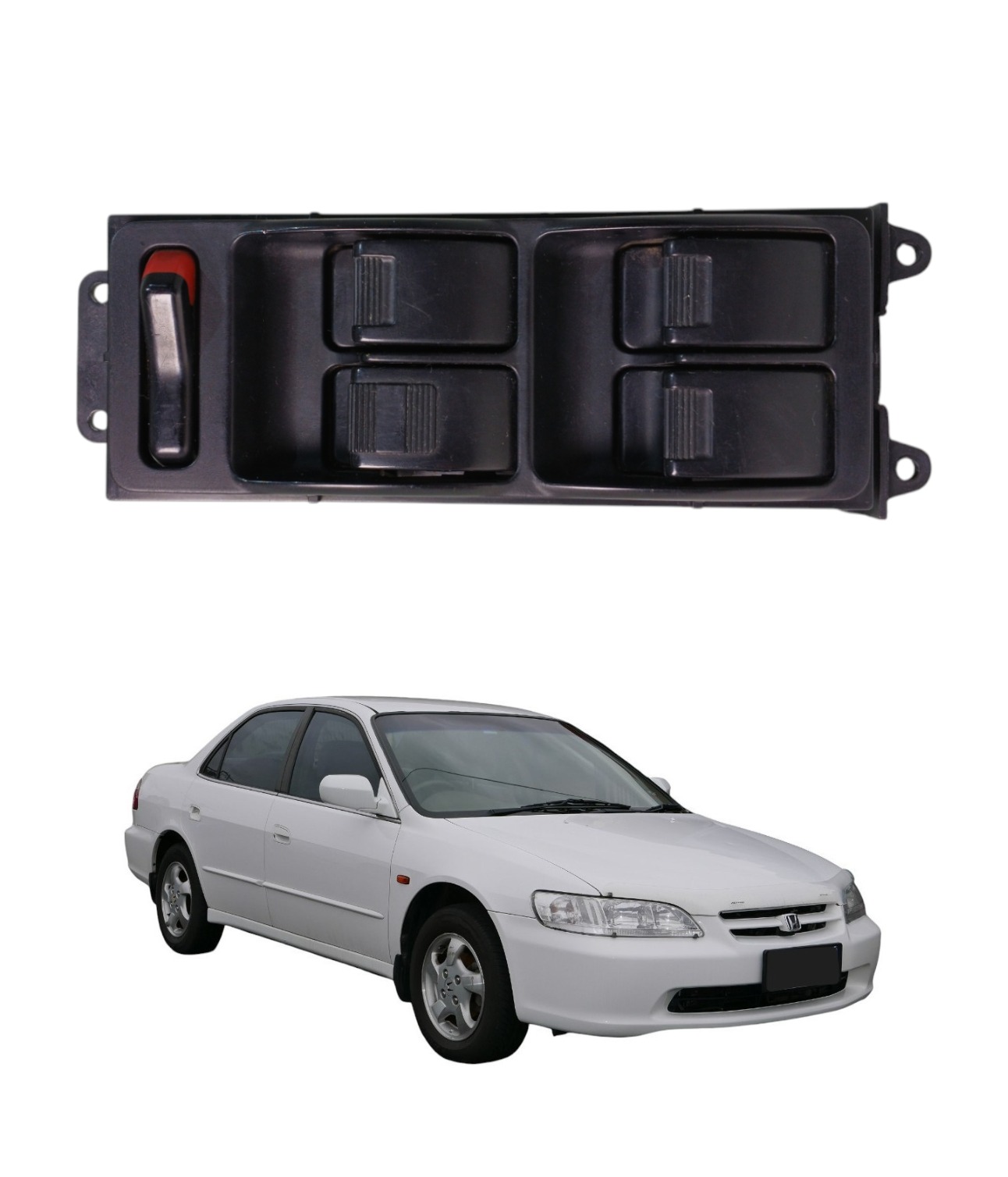 Comando Vidro Dianteiro Esquerd Honda Accord 1998 1999 E5915