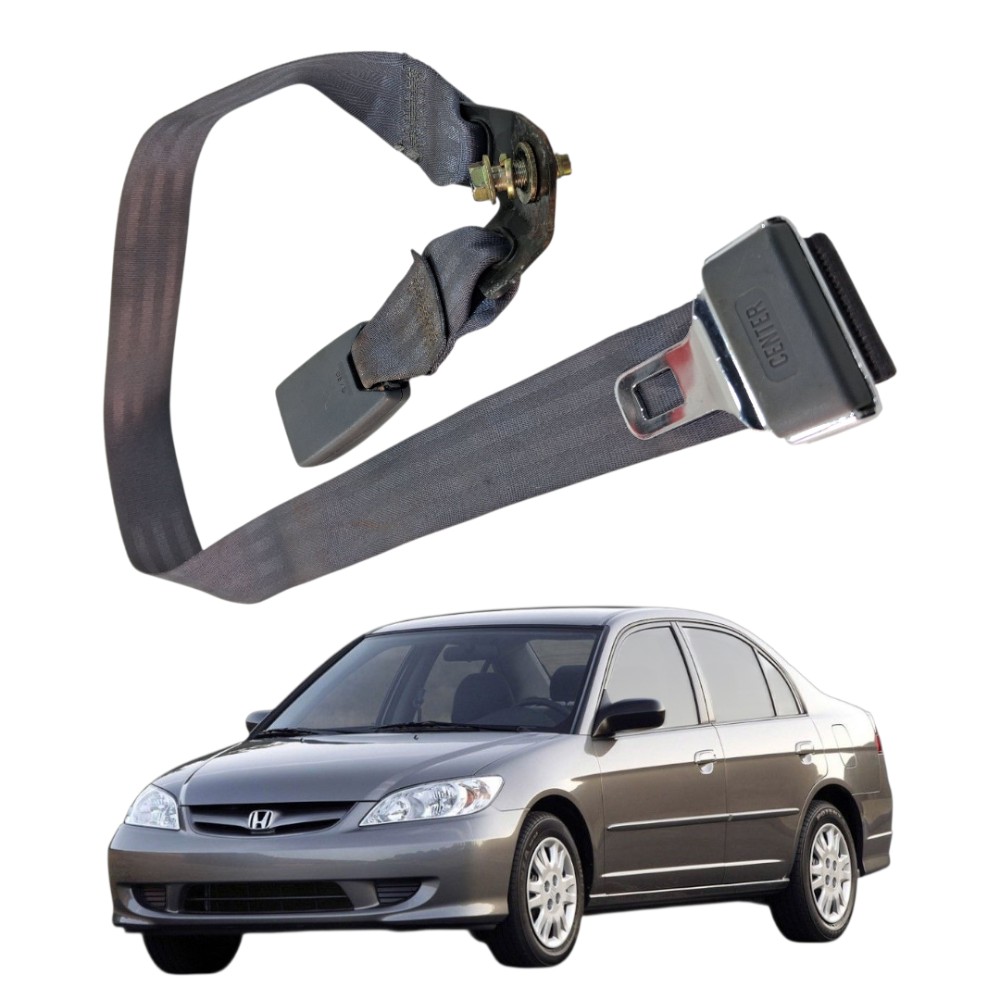 Engate cinto traseiro central Honda civic 2001 2006