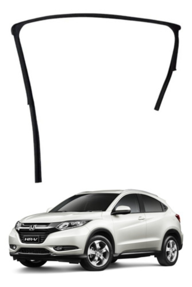 Canaleta video porta traseira direita honda hrv 2016 2021