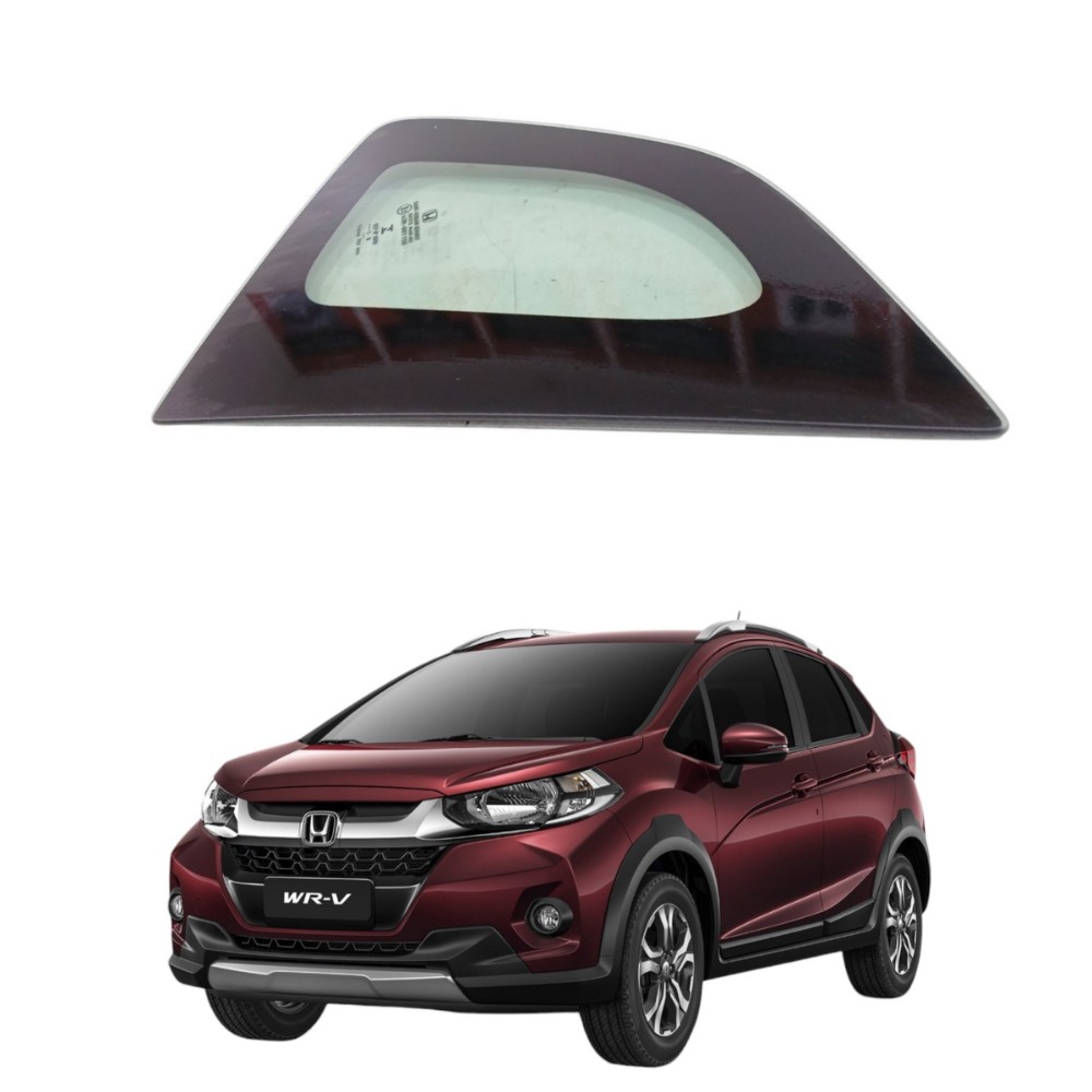Vidro fixo traseiro direito honda wrv 2017 2021