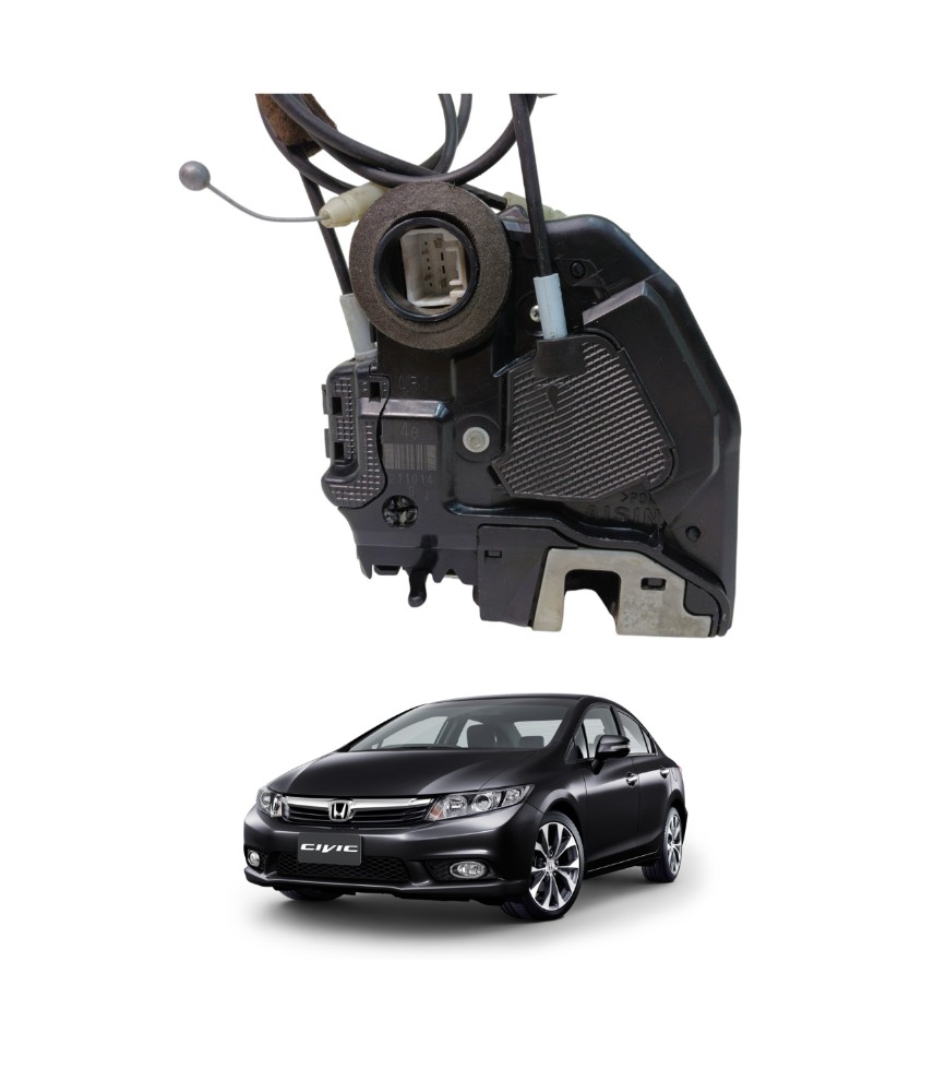 Fechadura Tranca Traseira Direita Civic 2012 A 2016 E10291