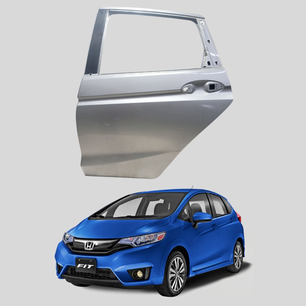 Porta traseira esquerda honda fit 2015 2021 prateado