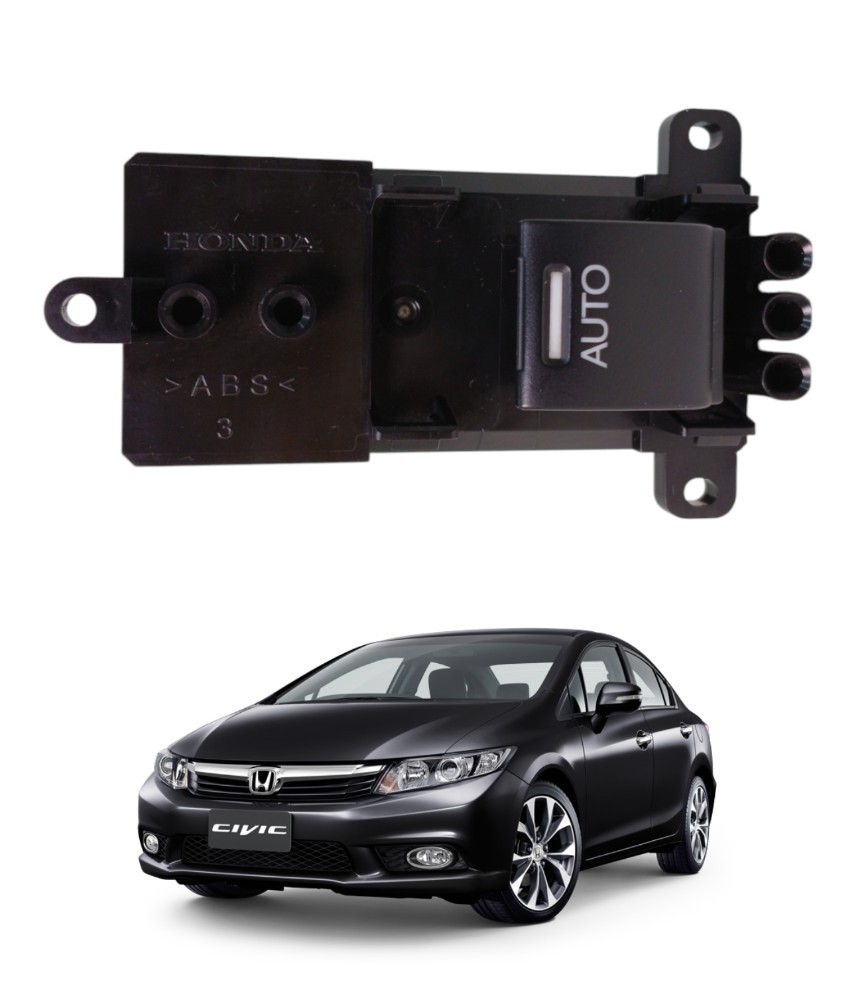 Comando Vidro Traseiro Direito Honda Civic 2012 2016