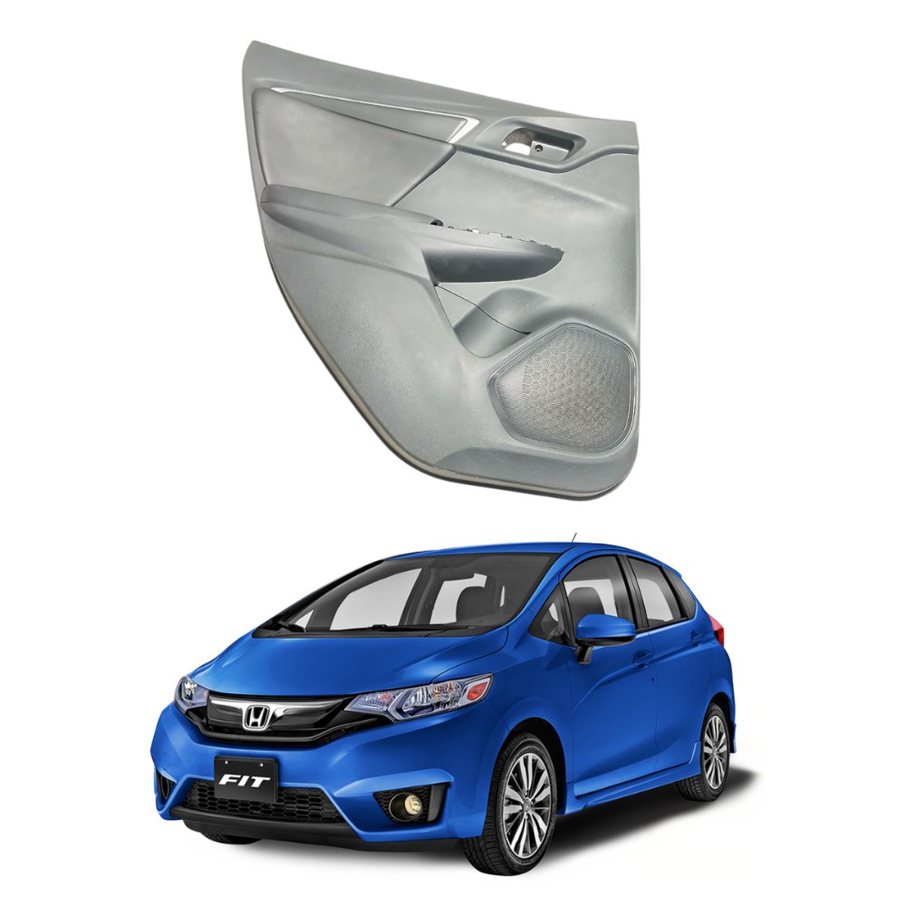 Forro porta traseiro esquerdo  honda fit 2015 2021