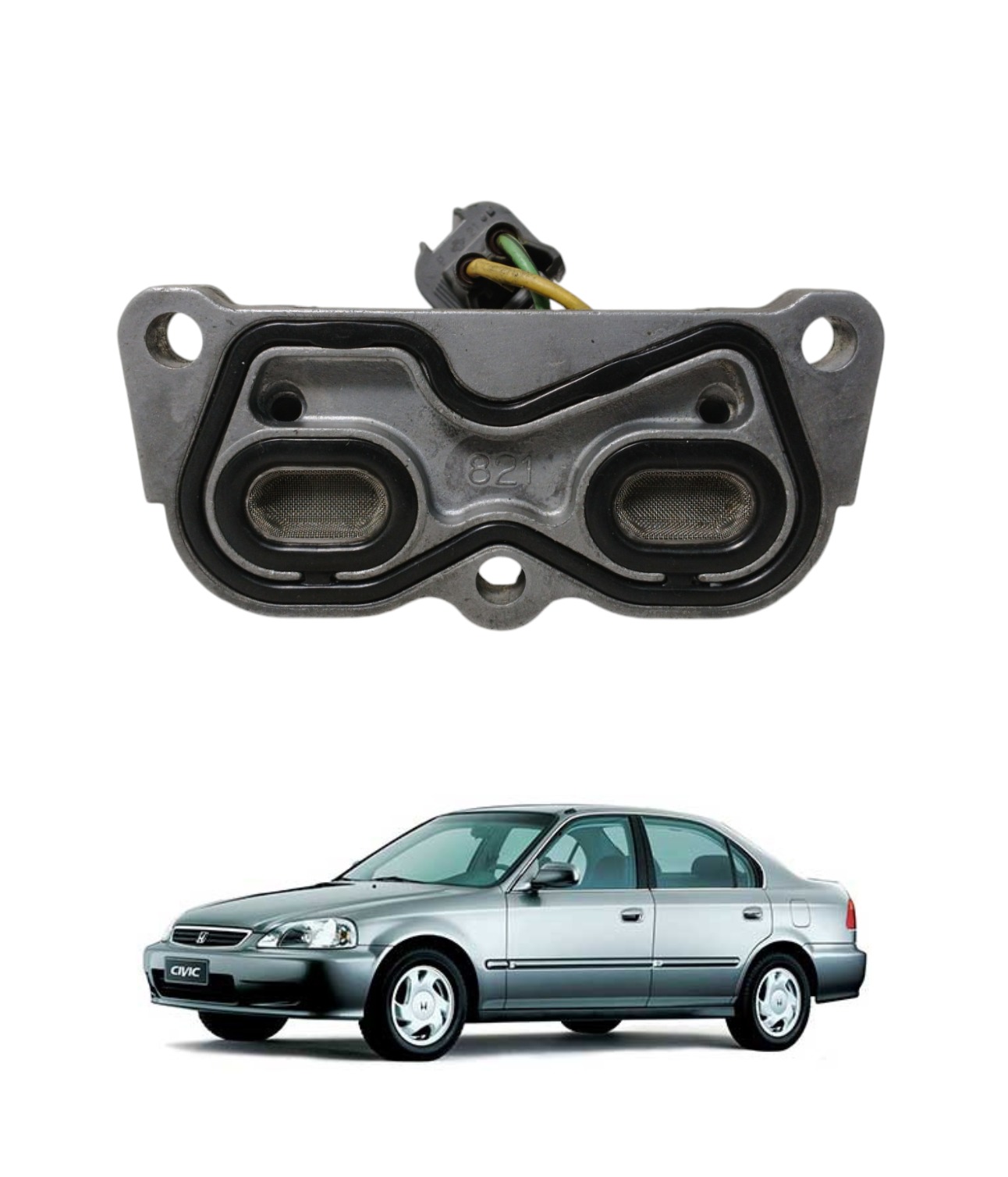 Solenoide Dupla Honda Civic 1996 1997 1998 1999 2000 E778