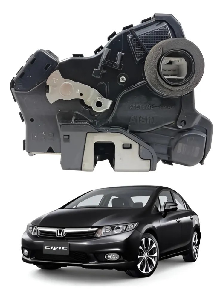 Tranca Porta Dianteira Direita Honda Civic 2012 2016
