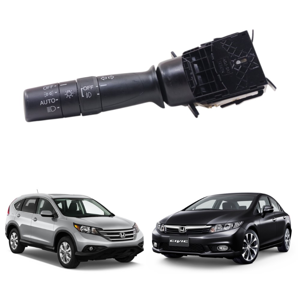 Chave Seta Farol Milha Honda Civic Crv 2012 2016