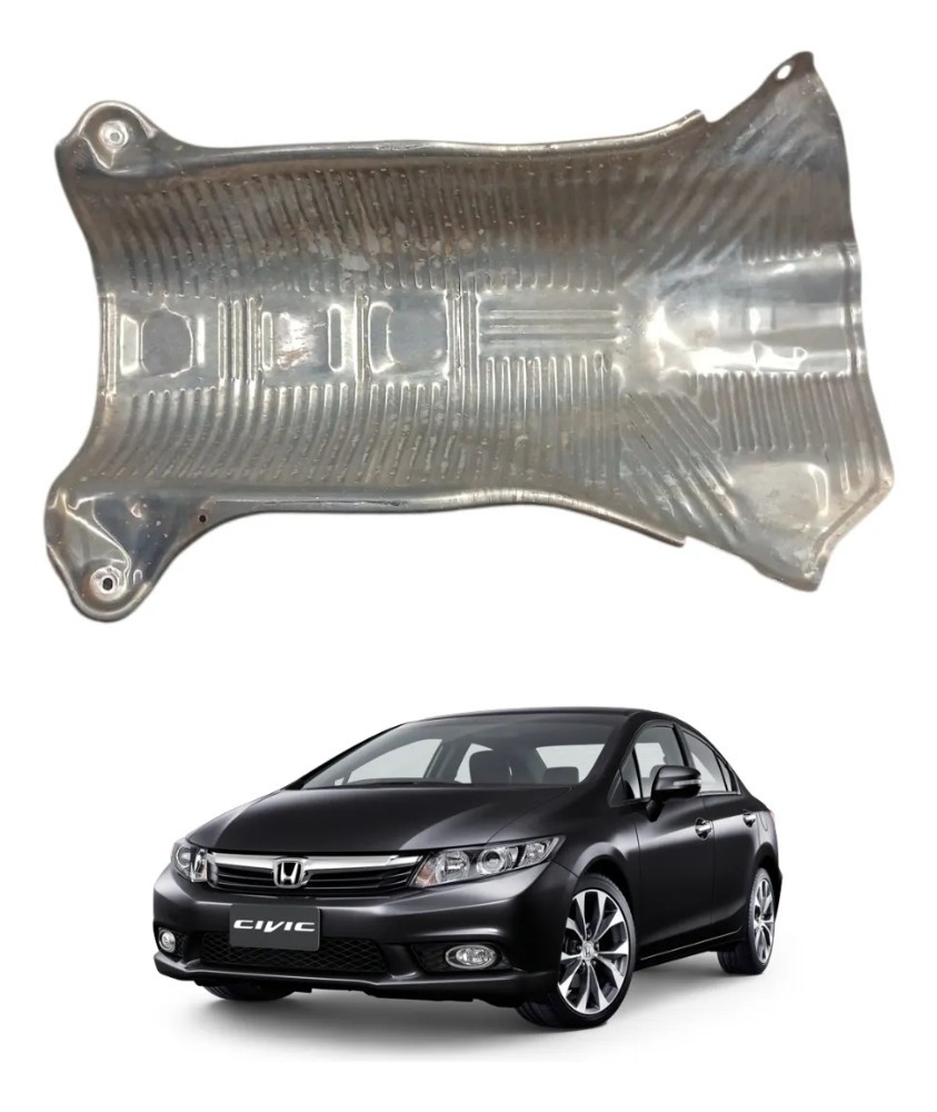 Protetor Calor Escapamento Honda Civic 2012 2016