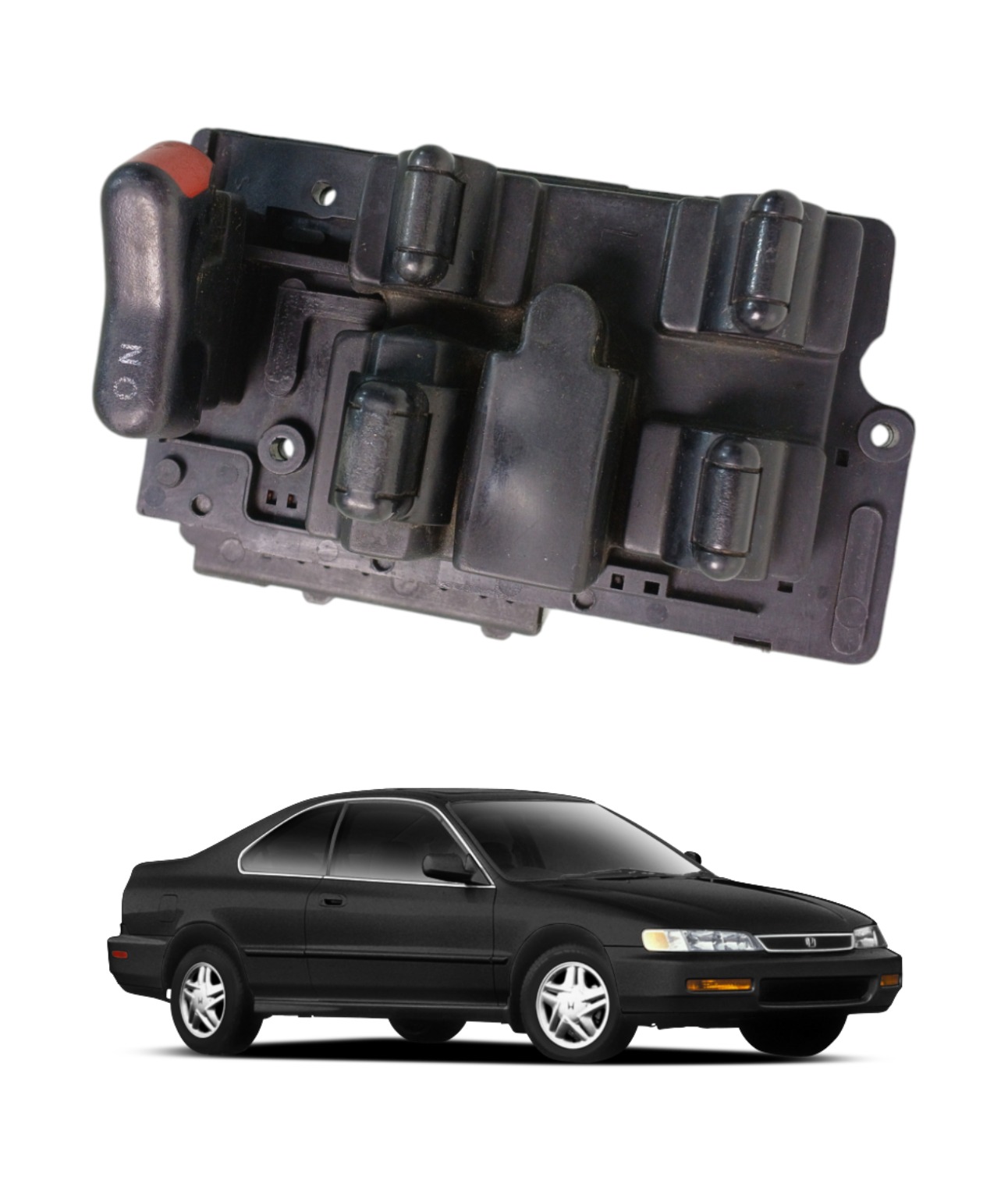 Comando Vidro Dianteiro Esquerd Honda Accord 1996 1997 E5909