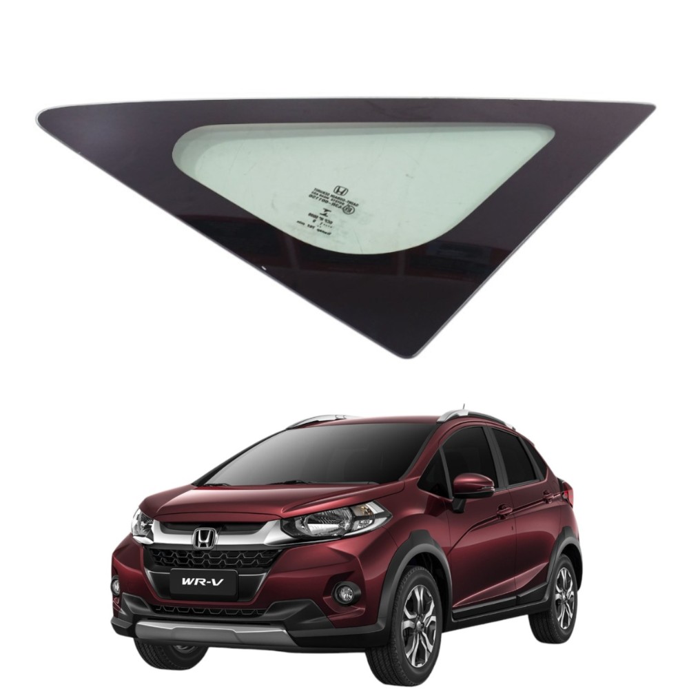 Vidro fixo dianteiro esquerdo honda wrv 2017 2021