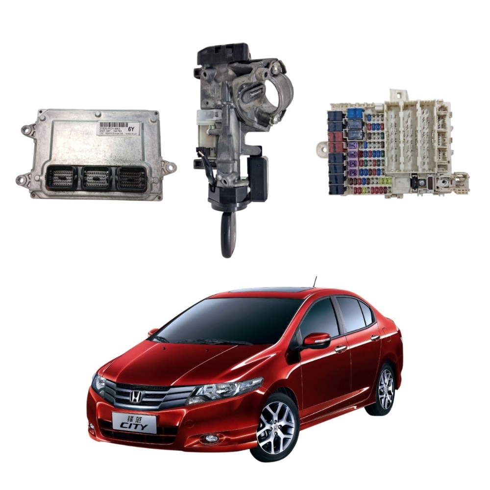 Kit code injeção Honda City 2009 2014 37820rd1m63