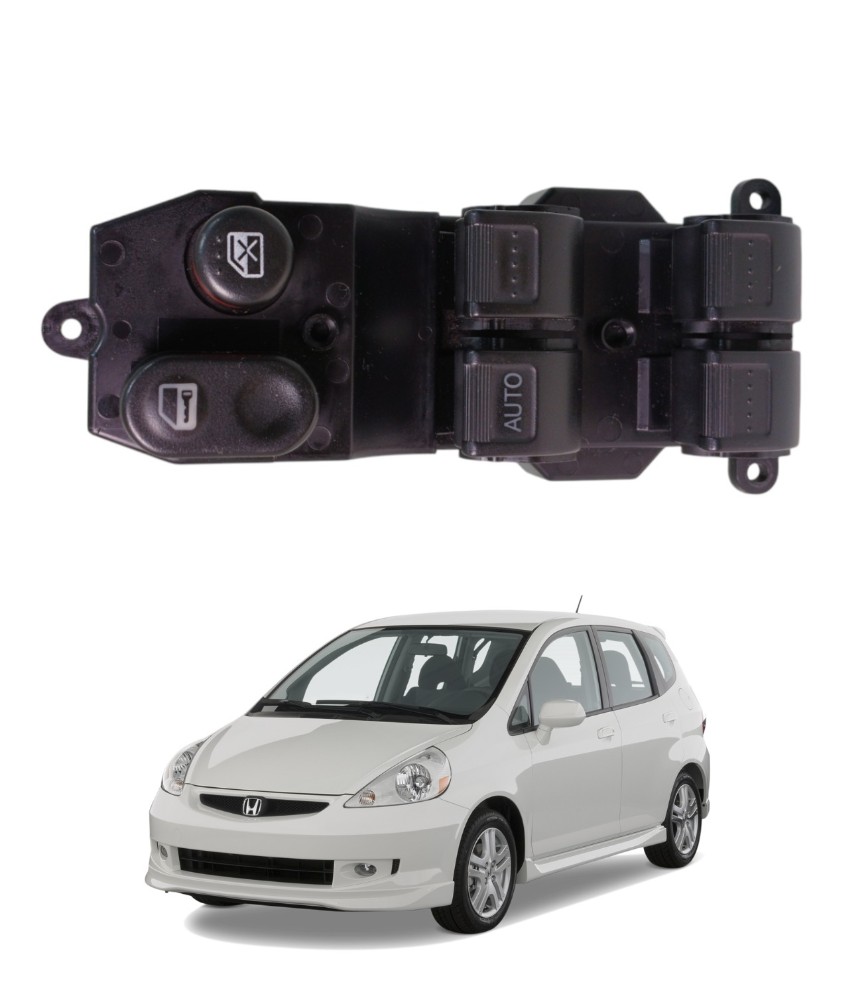 Comando vidro dianteira esquerda Honda fit 2004 2008