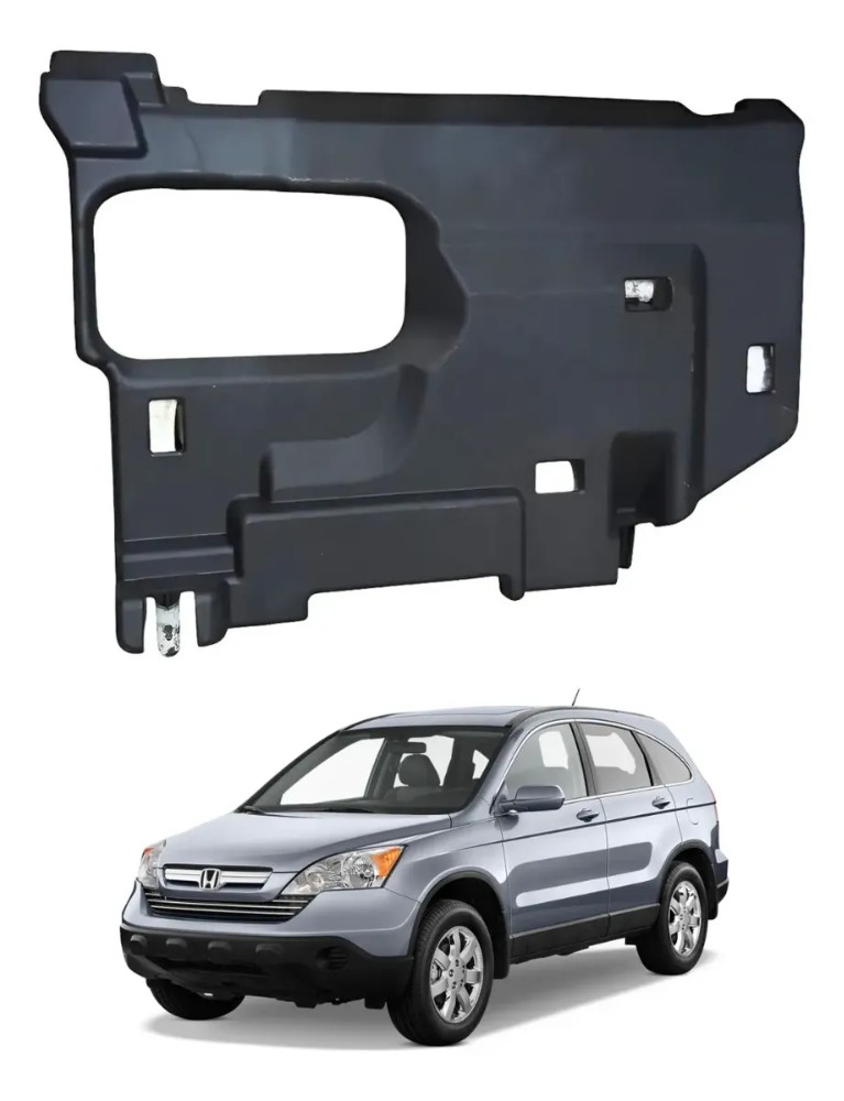 Acabamento inferior porta luvas honda crv 2007 2011 46580