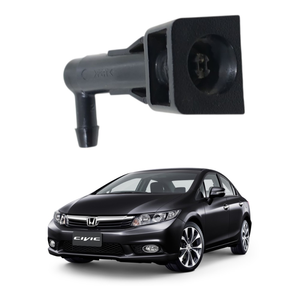 Esguicho brucutu parabrisa honda civic 2012 2016