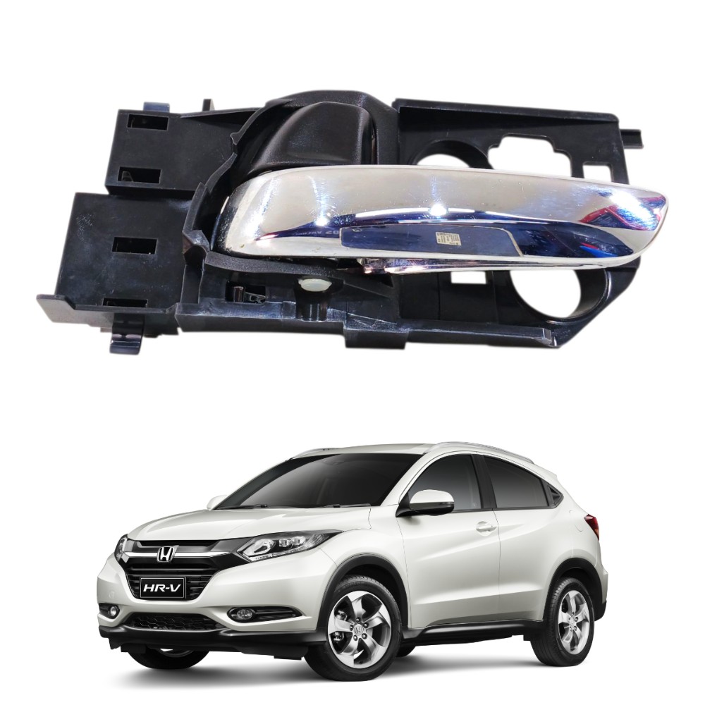 Maçaneta interna lado esquerdo honda hrv 1.8 2016 2021 24867