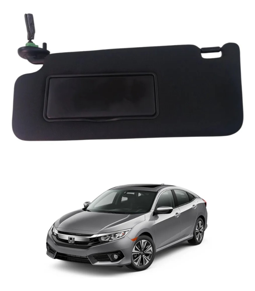 Quebra sol esquerdo honda civic 2017 2021 40022