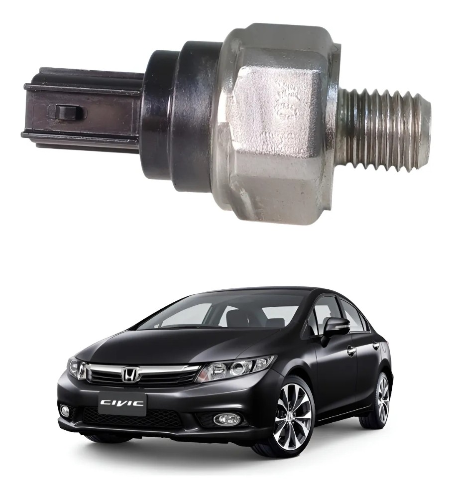 Sensor pressao oleo cambio honda civic 2012 2016 32695