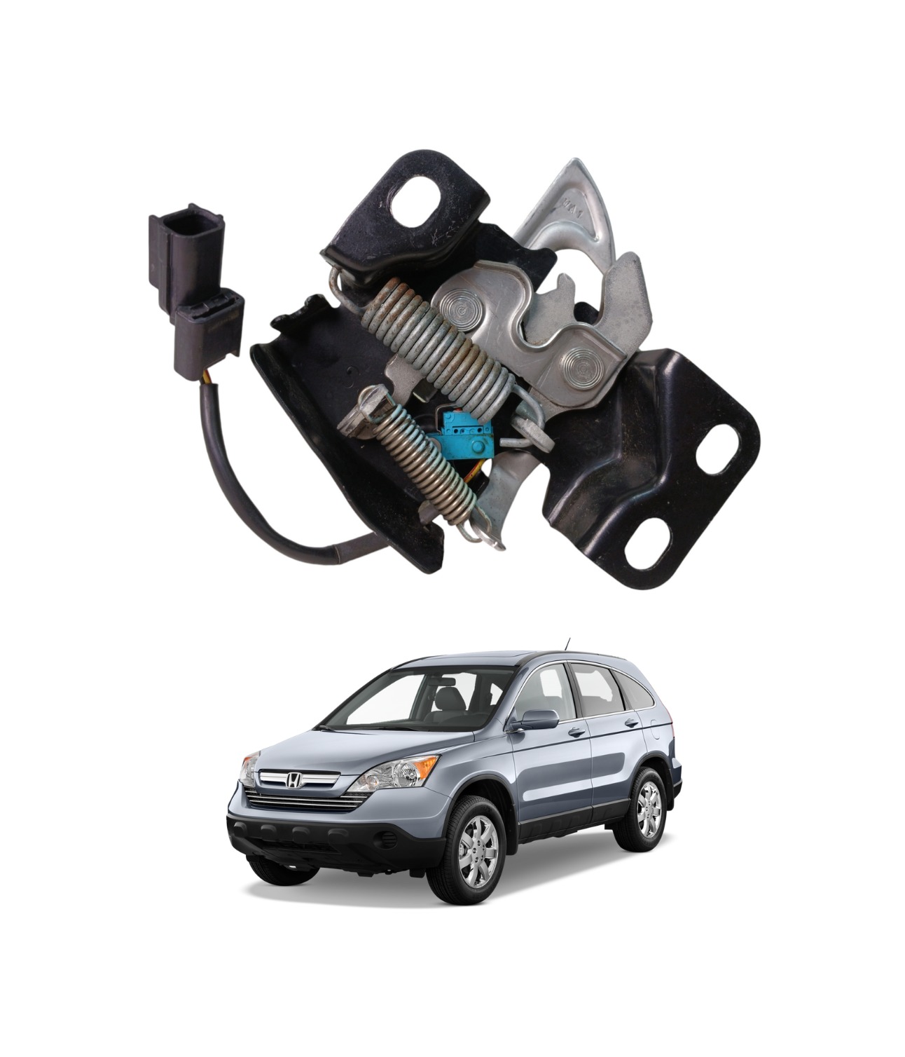 Fechadura Tranca Capo Honda Crv 2007 2008 2009 2010 E2935