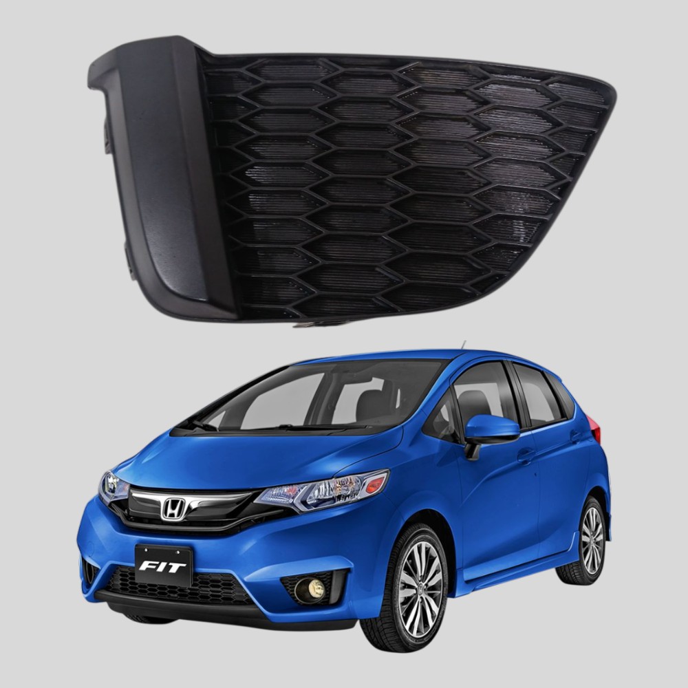 Grade Moldura Farol Milha Honda Fit 2015 2021