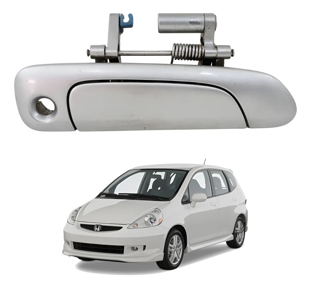 Maaneta externa dianteiro esquerdo honda fit 2004 2008 33968