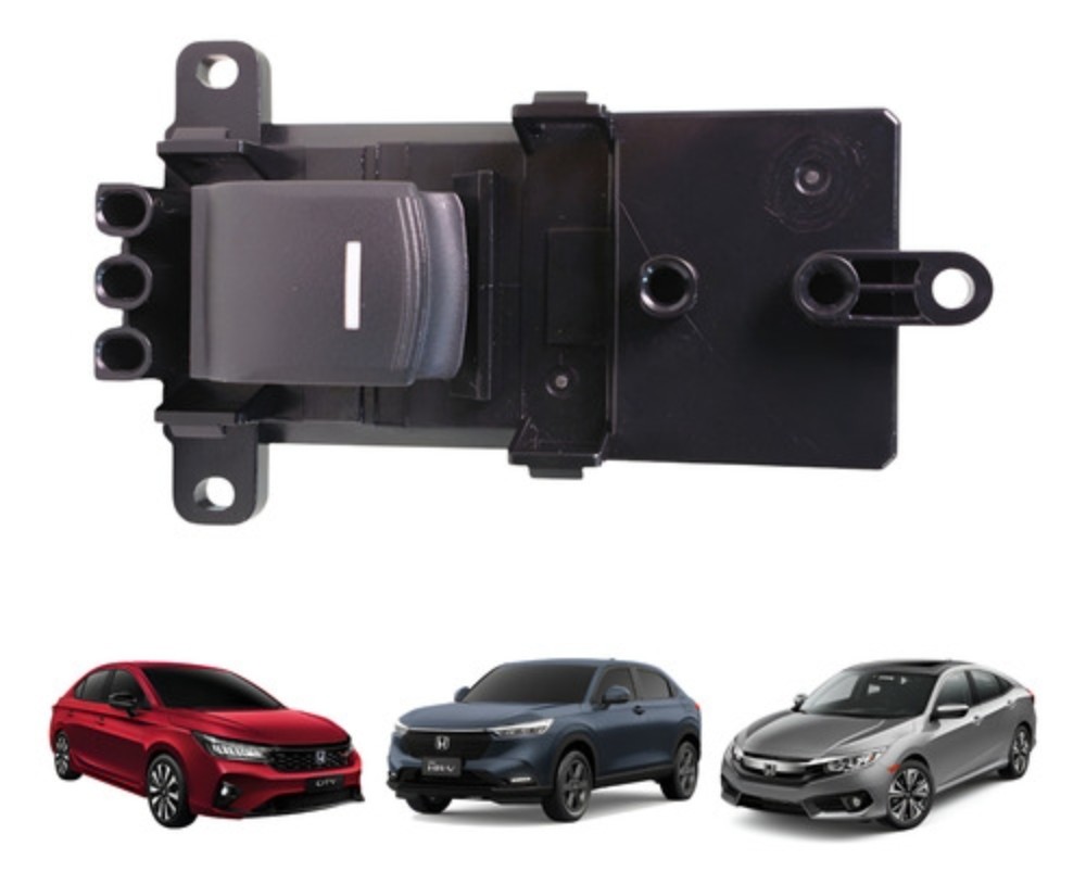Comando vidro traseiro honda civic city hrv 2017 a 2024