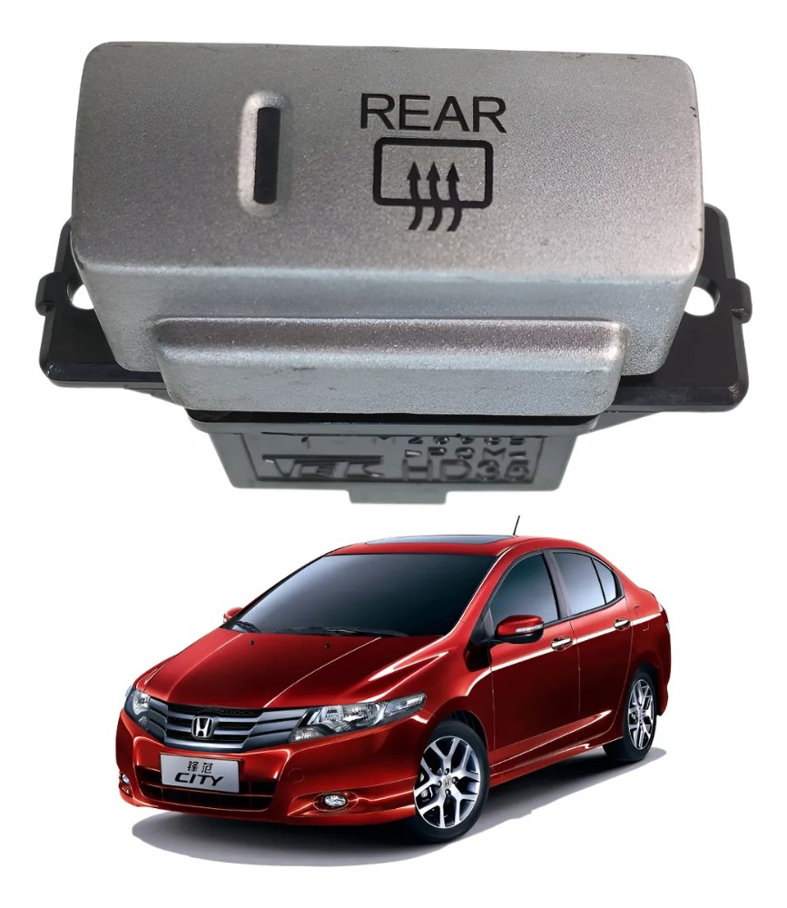 Botão Desembaçador Honda City 2009 2014