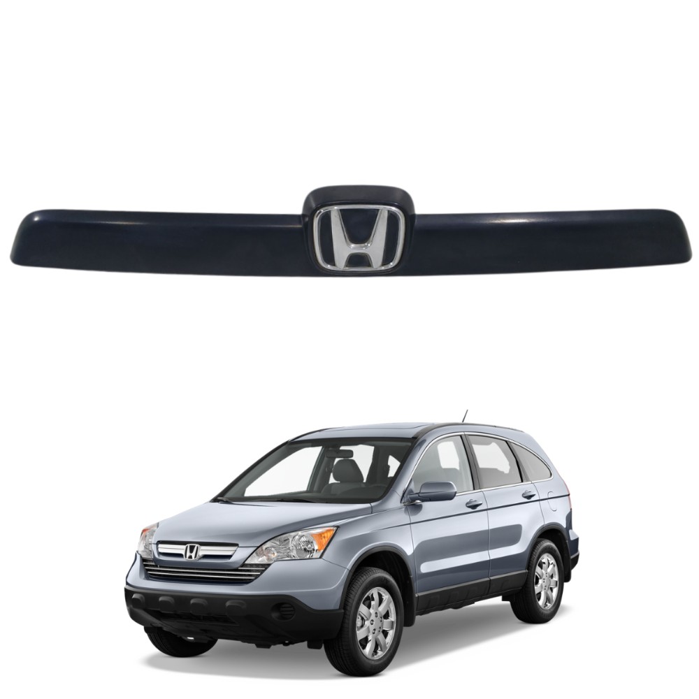 Moldura friso tampa traseira honda crv 2007 2011