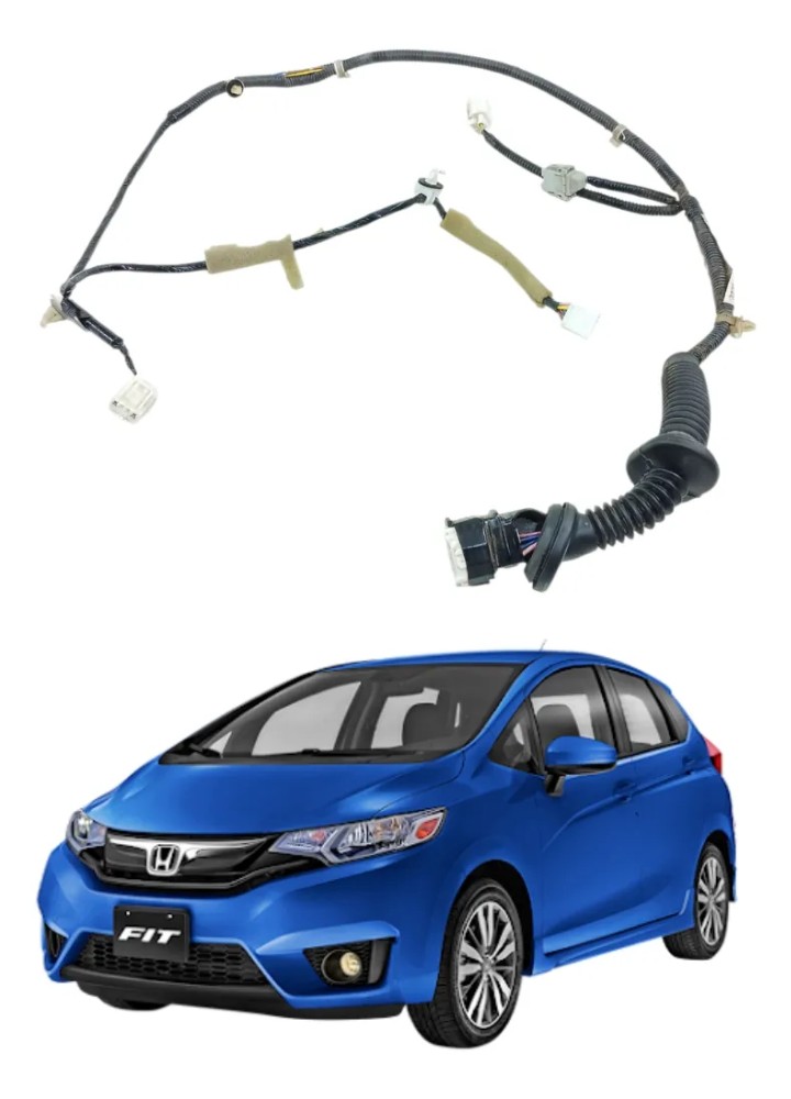 Chicotw pprta traseira esquerda honda fit 2015 2021 48164