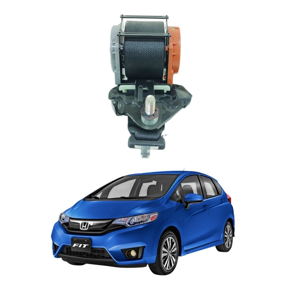 Cinto traseiro central honda fit 2015 2021