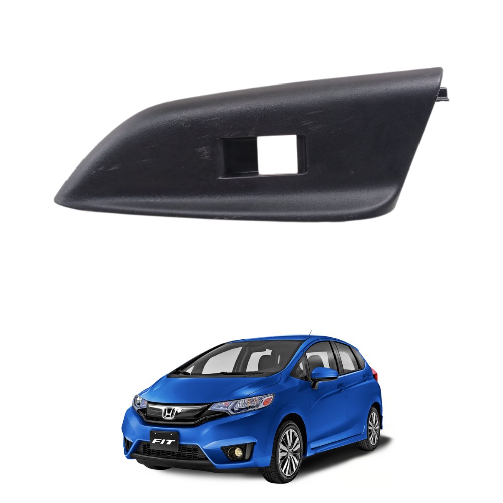 Moldura vidro traseiro Esquerdo Honda Fit 2015 2021